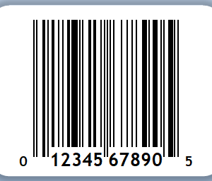1.5” X 1” UPC barcode labels