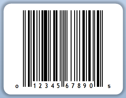 2” X 1.5” Labels UPC Barcode Image