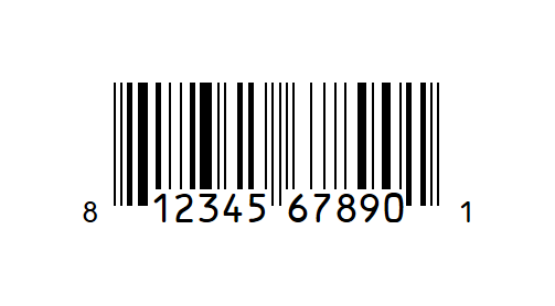 onszelf Prooi transfusie UPC EPS File - 80% 1.175" x 0.375" (Truncated to 3/8") - AccuGraphiX - The  Bar Code People