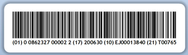 4010 - Same Day UDI GS1-128 Labels - AccuGraphiX - The Bar Code People